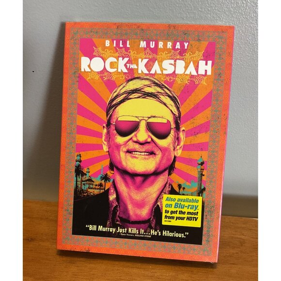 Rock the Kasbah DVD Bill Murray Comedy Sealed New + Sleeve - Picture 1 of 3